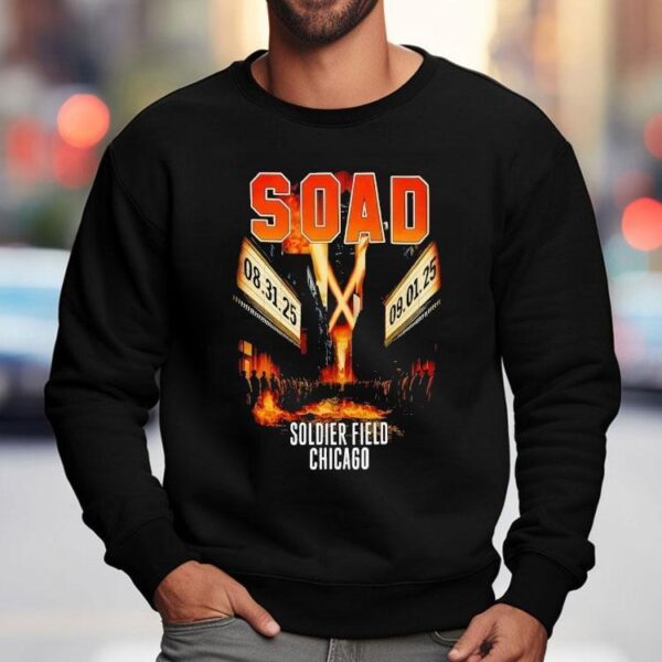 Soad System Of A Down Soldier Field Chicago Shirt
