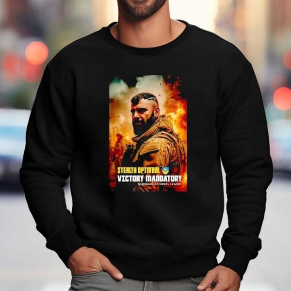 Stealth Optional Victory Mandatory Georgian National Legion Shirt