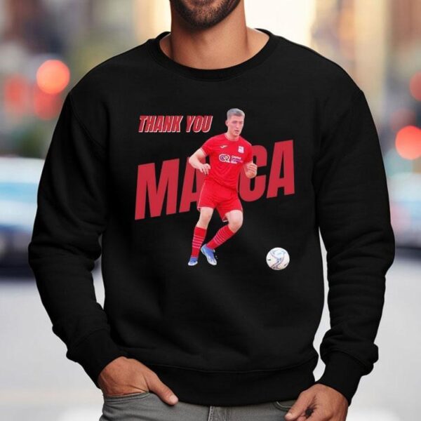 Thank You Marca White Ensign Fc Shirt