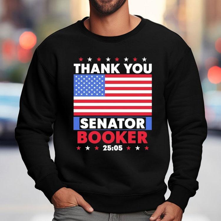 Thank You Senator Cory Booker 2025 Shirt Thank You Senator Cory Booker 2025 Shirt