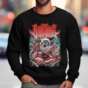 The Browning Cyborg Santa Holiday Christmas Sweatshirt