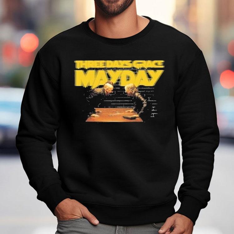 Three Days Grace Mayday Tour 2025 Shirt Three Days Grace Mayday Tour 2025 Shirt