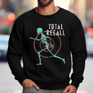 Total Recall Skeleton Skull Sweatshirt