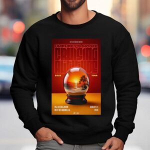 Umphrey S Mcgee Aug Tour West Des Moines Globe Sweatshirt
