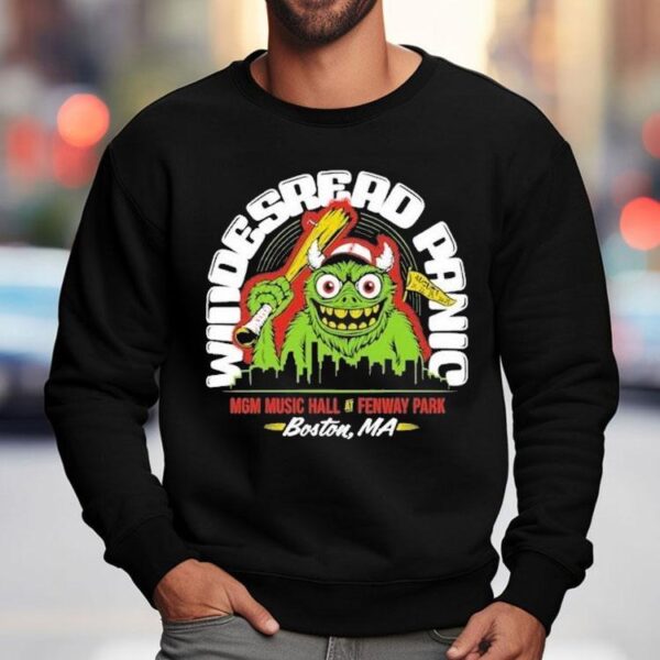 Widespread Panic Agust 21-23 2025 Mgm Music Hall At Fenway Park Boston, Ma Boston Red Sox Mascot Shirt