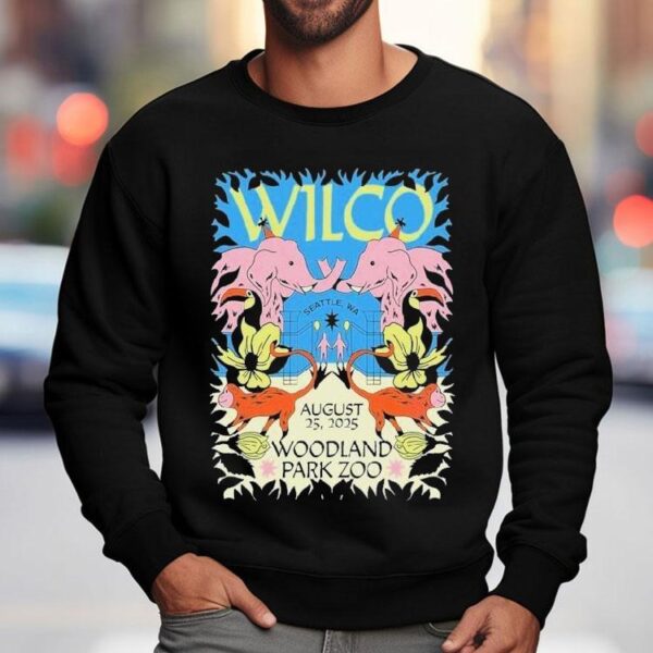 Wilco At Woodland Park Zoo In Seattle Wa On August 25 2025 Shirt