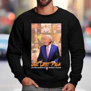 Will Howard Wearing Lee Corso One Last Pick Live From Columbus Oh Saturday Sweatshirt