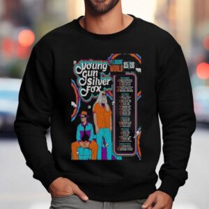 Young Gun Silver Fox Pleasure World Fall Tour Dates Sweatshirt