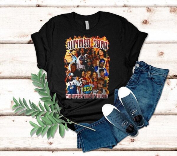 1980 Fest Summer 2000 Tha Hottest Show Of The Years Roster Shirt