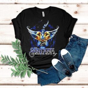 2002 Carlos Santana Music Concert Shirt