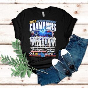 2025 Lets Go Dodgers Champions National League Los Angeles Dodgers Shirt