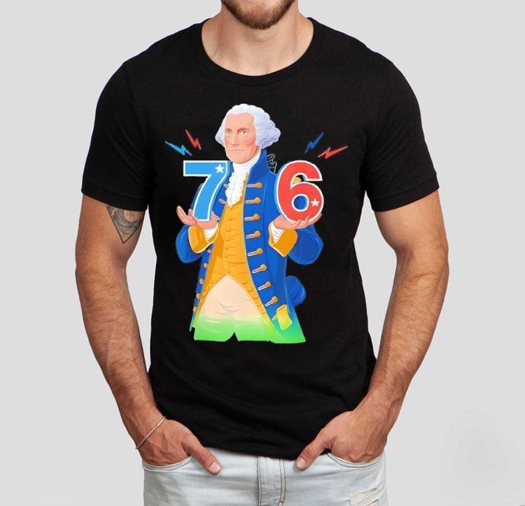 6-7 7-6 George Washington Seven Six Teacher American Shirt 4 George Washington Seven Six Teacher American Tshirt