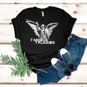 7 Angels 7 Plagues Angel Statue Shirt