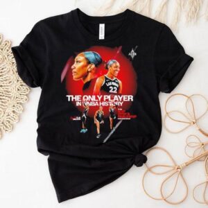 A’ja Wilson The Only Player In Wnba History Las Vegas Aces 2025 Shirt