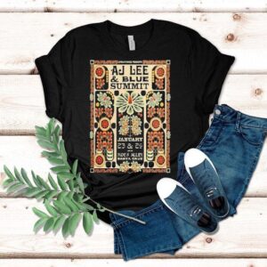 Aj Lee Blue Summit Santa Cruz, Ca January 23 24 2026 Shirt