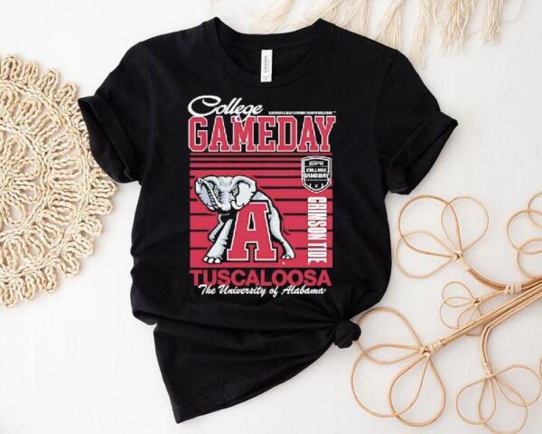 Alabama Crimson Tide Mascot Tuscaloosa The University Of Alabama College Gameday Shirt