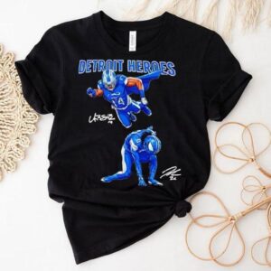 Amon-ra St Brown Detroit Lions Heroes Signature Shirt