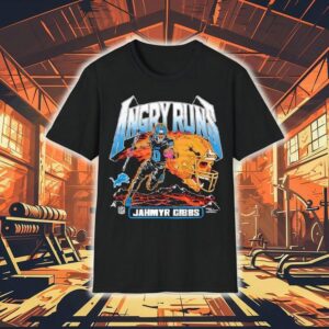 Angry Runs Jahmyr Gibbs Detroit Lions 2025 Shirt