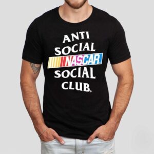 Anti Social Social Club X Nascar Game Logo Shirt