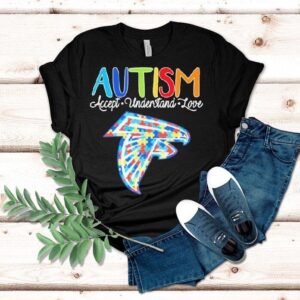 Atlanta Falcons Autism Accept Understand Love Shirt