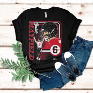 Baker Mayfield Collage Frame Tshirt