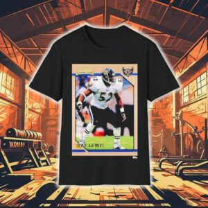 Baltimore Ravens Ray Lewis Trading Card Shirt