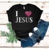 Baltimore Ravens X I Love Jesus Logo Shirt