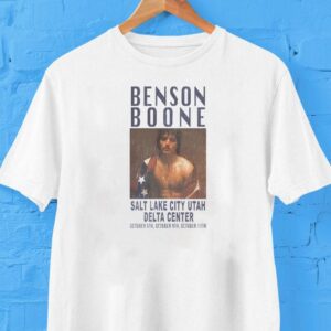 Benson Boone Salt Lake City Utah Delta Center Shirt