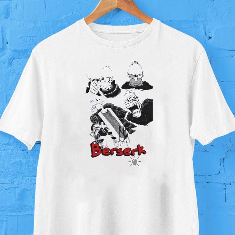 Berserk Guts Homer Simpson Meme Shirt 2  Berserk Guts Homer Simpson Meme Tshirt
