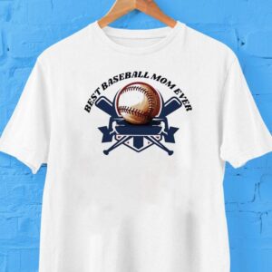 Best Baseball Mom Ever Logo Shirt