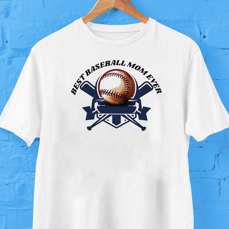 Best Baseball Mom Ever Logo Shirt 2 Best Baseball Mom Ever Logo Tshirt