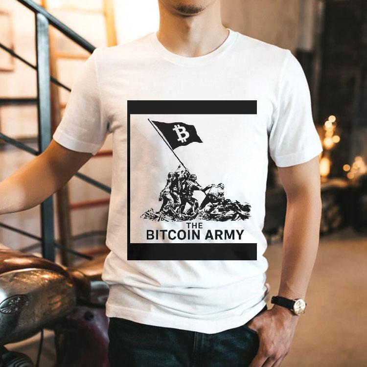 Bitcoin Army Operators Graphic Shirt 2  Bitcoin Army Operators Graphic Tshirt