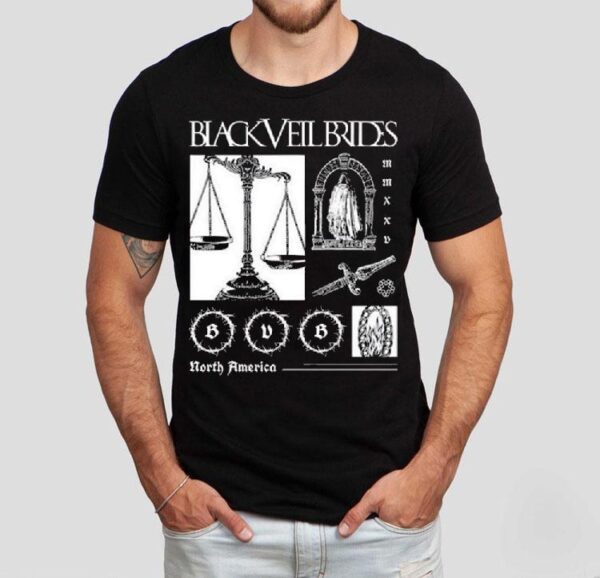 Black Veil Brides Scales Of Justice Shirt