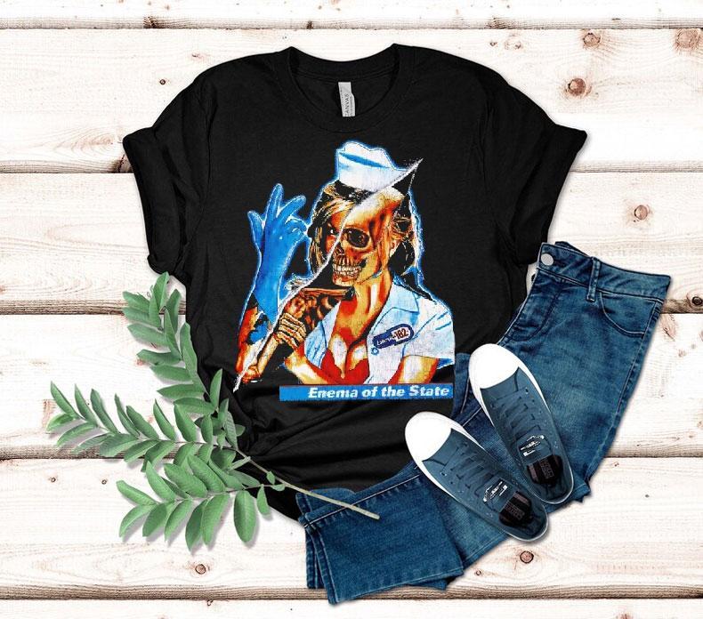 Blink-182 Skeleton Nurse Enema Of The State Shirt 4 Blink Skeleton Nurse Enema Of The State Tshirt