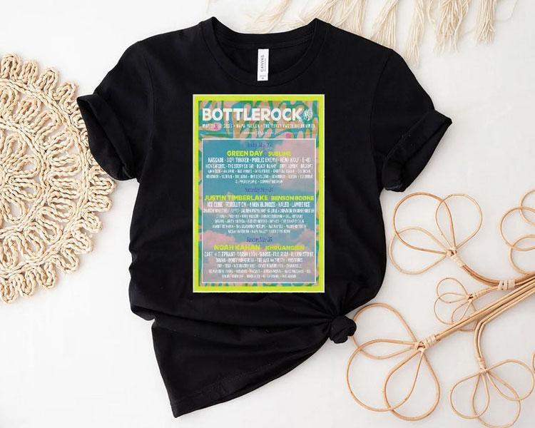 Bottlerock Napa Valley, The First Taste Of Summer May 23-25 2025 Tour Shirt 4  Bottlerock Napa Valley The First Taste Of Summer May    Tour Tshirt