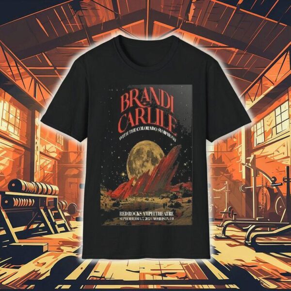 Brandi Carlile Red Rocks Amphitheatre Morrison Co Tour Sept 6 7 2024 Shirt