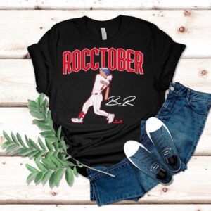 Brayan Rocchio Rocctober Cleveland Baseball Signature Tshirt