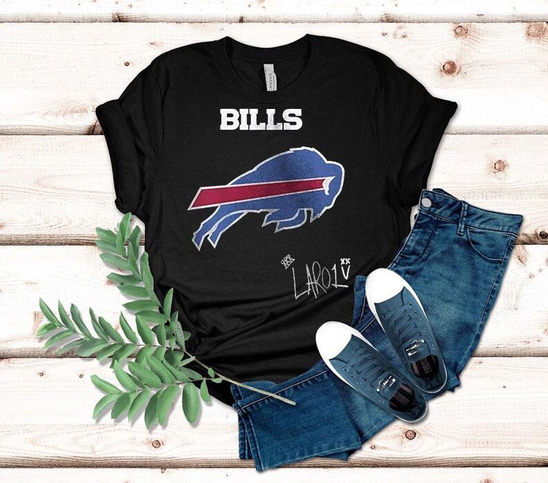 Buffalo Bills Kid Laroi Berlin Game 2025 Logo Shirt 4  Buffalo Bills Kid Laroi Berlin Game  Logo Tshirt