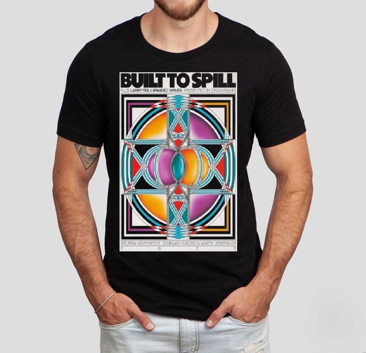 Built To Spill Sonoma, Ca November 22 2025 Shirt 4  Built To Spill Sonoma Ca November   Tshirt