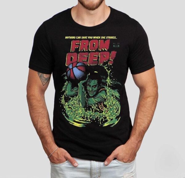 Caitlin Clark Nothing Can Save You When She Strikes From Deep Shirt