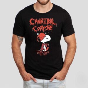 Cannibal Corpse Eaten Back To Life Snoopy Shirt Cannibal Corpse Eaten Back To Life Snoopy Shirt