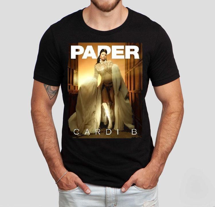 Cardi B Graces The Cover Of Paper Magazine Shirt 4  Cardi B Graces The Cover Of Paper Magazine Tshirt