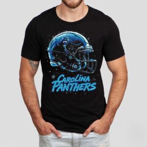 Carolina Panthers Nfl Halftone Christmas Helmet Series 2025 Shirt