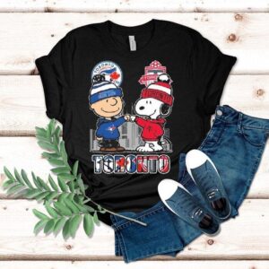 Charlie Brown Toronto Blue Jays And Snoopy Toronto Fc Skyline 2025 Shirt