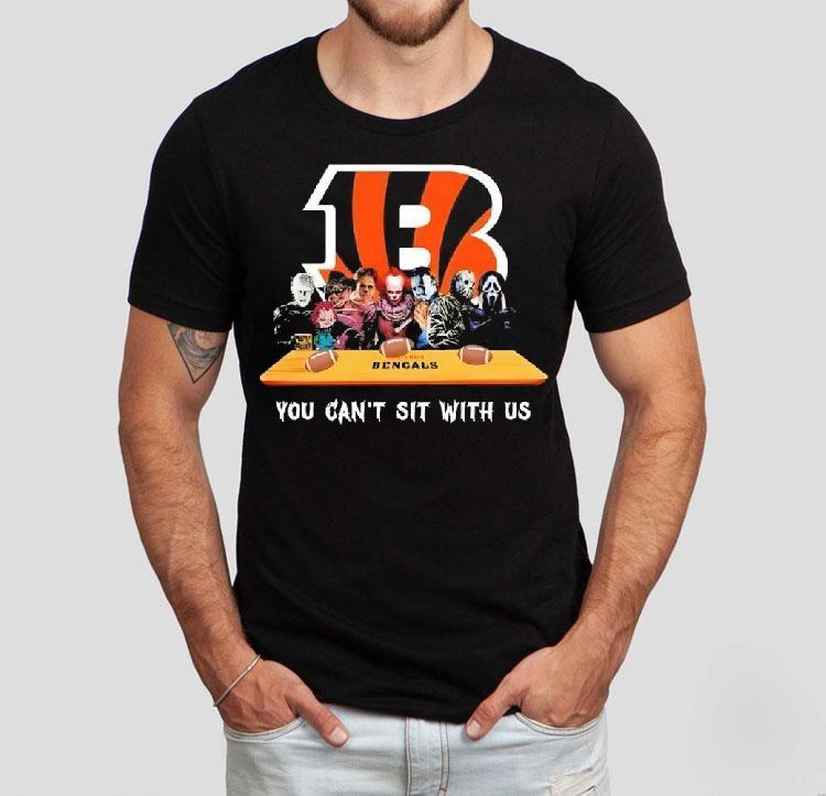 Cincinnati Bengals Horror Movies Halloween You Can’t Sit With Us Shirt 4 Cincinnati Bengals Horror Movies Halloween You Can T Sit With Us Tshirt