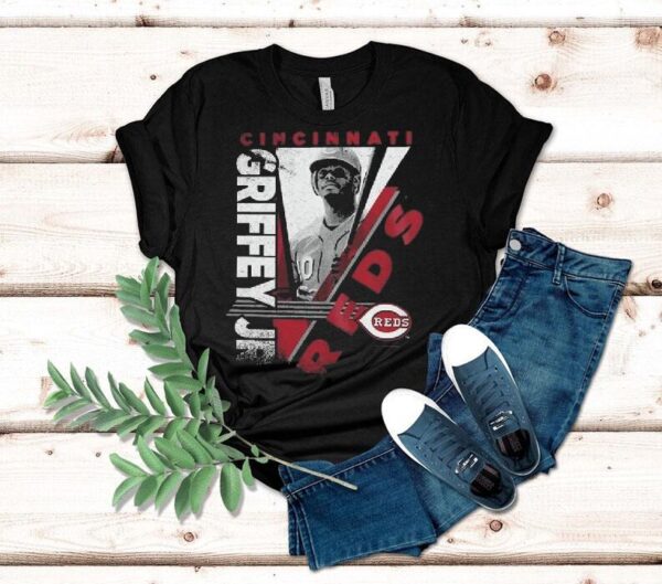Cincinnati Reds Ken Griffey Jr. Mitchell Ness In The Zone Player Graphic Shirt