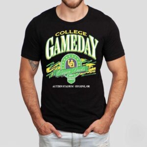 College Gameday Oregon Ducks Autzen Stadium 2025 Shirt