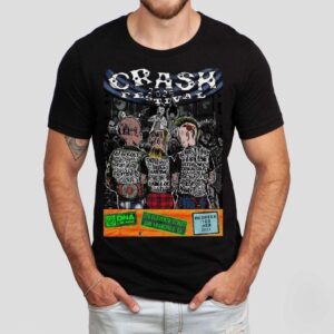 Crash Festival October 17 18, 2025 Dna Lounge In San Francisco Ca Shirt