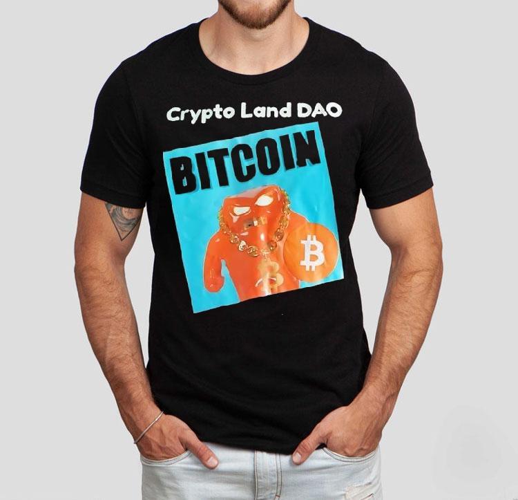  Crypto Land Dao Bitcoin Tshirt