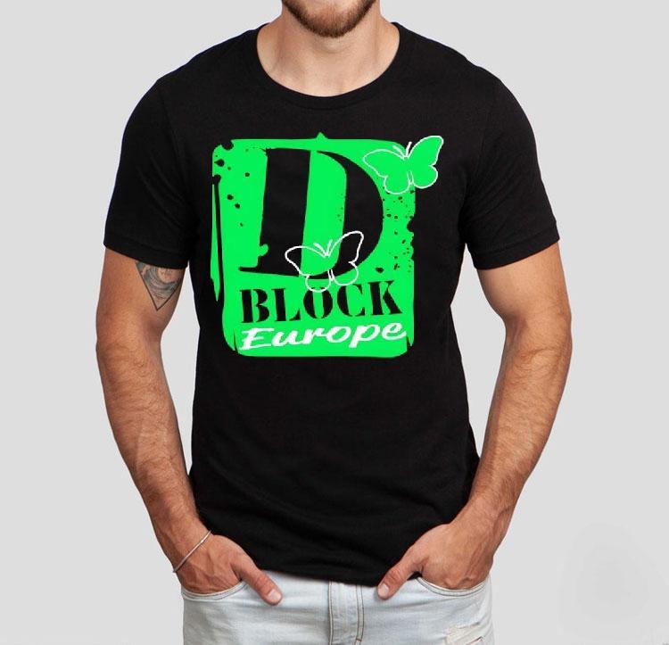 D-block Europe 2025 Tour Shirt 4  D Block Europe  Tour Tshirt